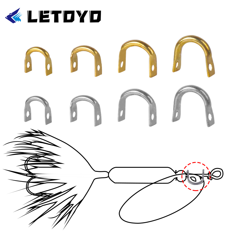 LETOYO 100pcs Folded Clevises  - Ice Fishing Tip Up 评论和价格