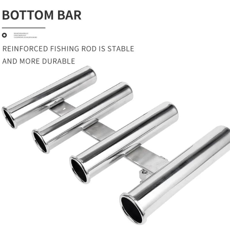 Stainless Steel 4 Tubes Rod Ho - Fishing Equipment Cheap 评论和价格